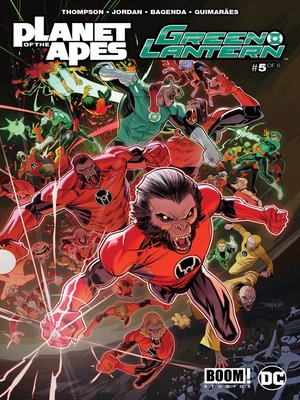 cover image of Planet of the Apes/Green Lantern (2017), Issue 5